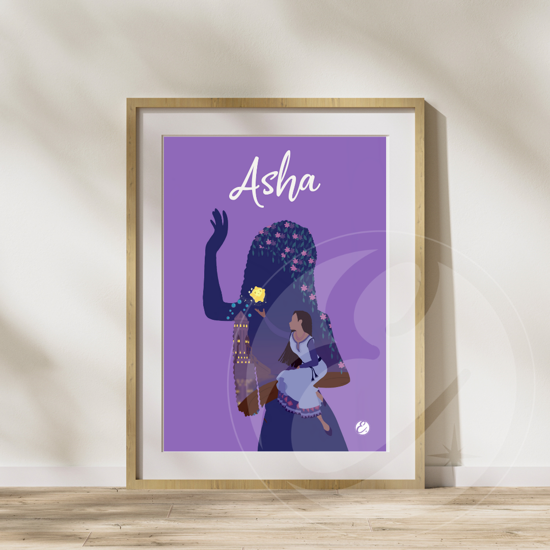 Illustration Asha / Poster