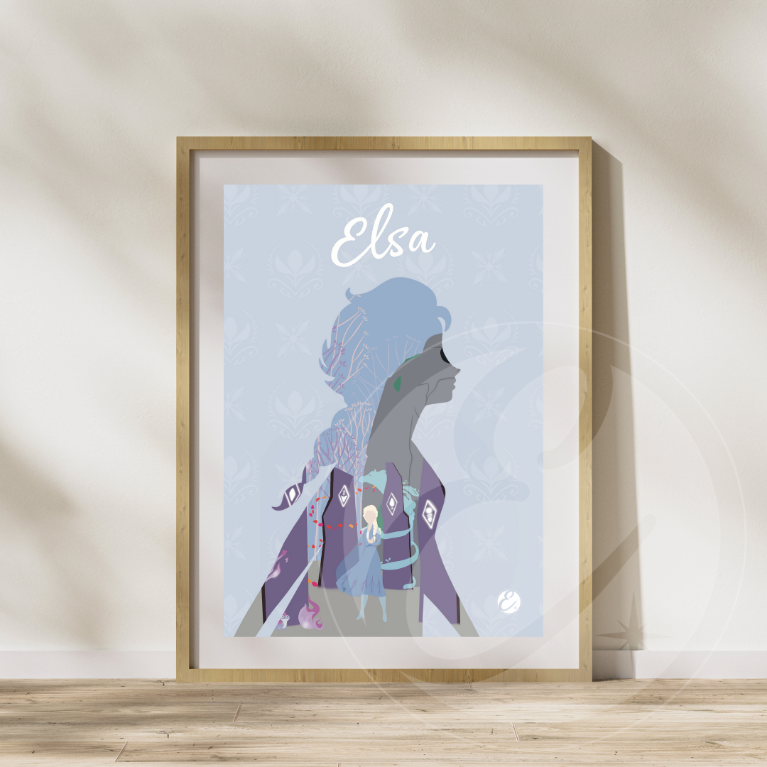 Illustration Elsa / Poster