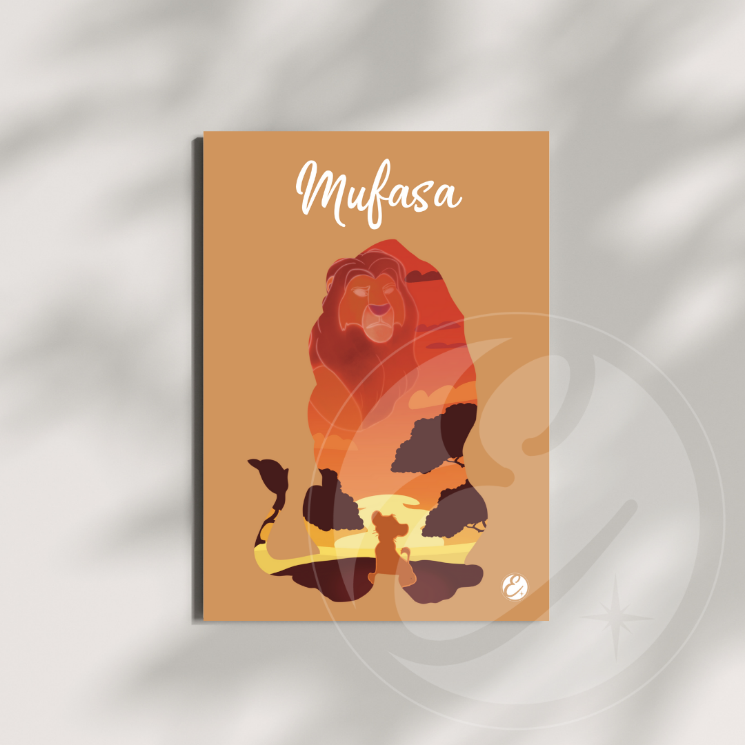 Illustration Mufasa / Poster
