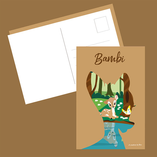 Illustration Bambi / Poster