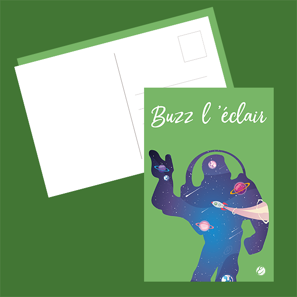 Illustration Buzz l'éclair / Poster