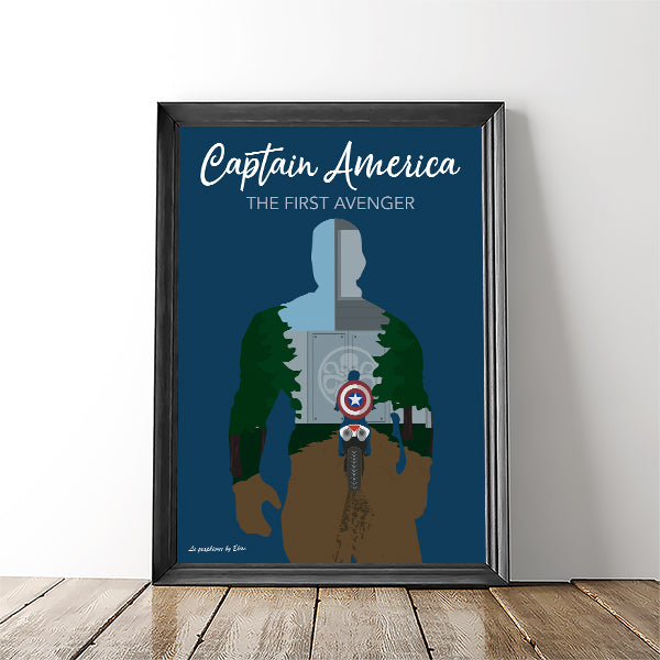 Illustration Captain America / Poster