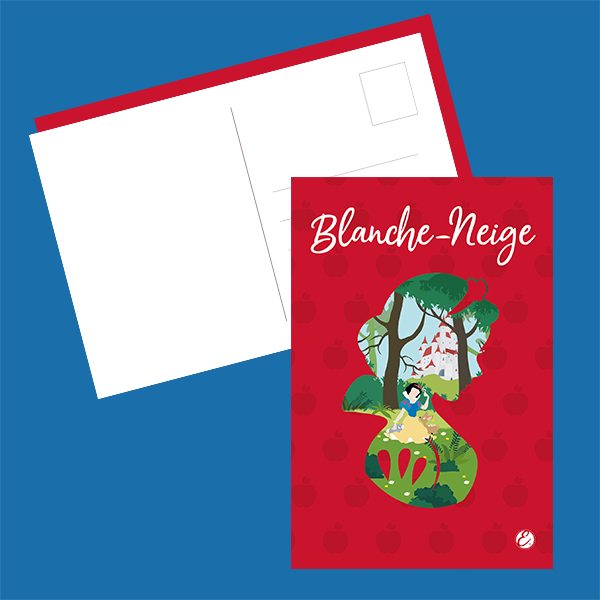 Illustration Blanche-Neige / Poster