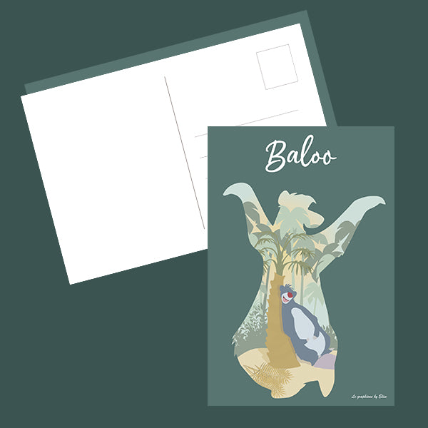 Illustration Baloo / Poster
