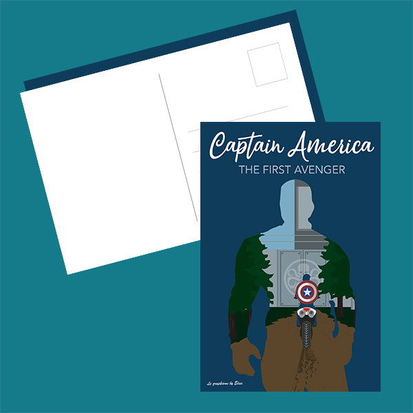 Illustration Captain America / Poster