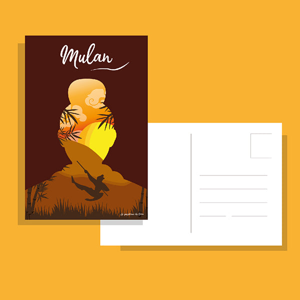 Illustration Mulan / Poster