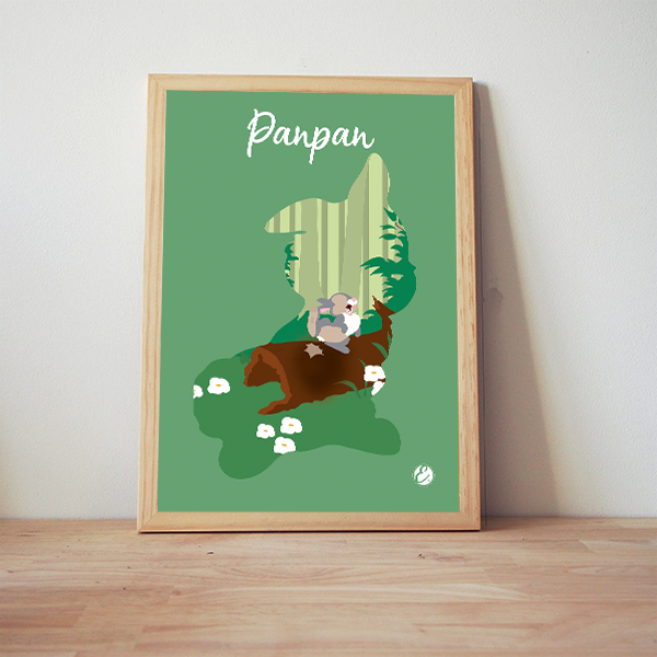 Illustration Panpan / Poster