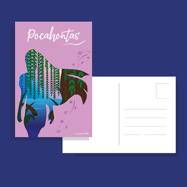 Illustration Pocahontas / Poster