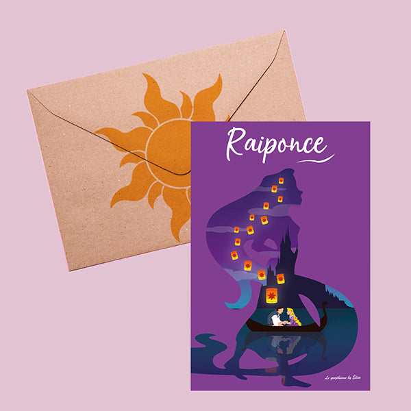Illustration Raiponce / Poster