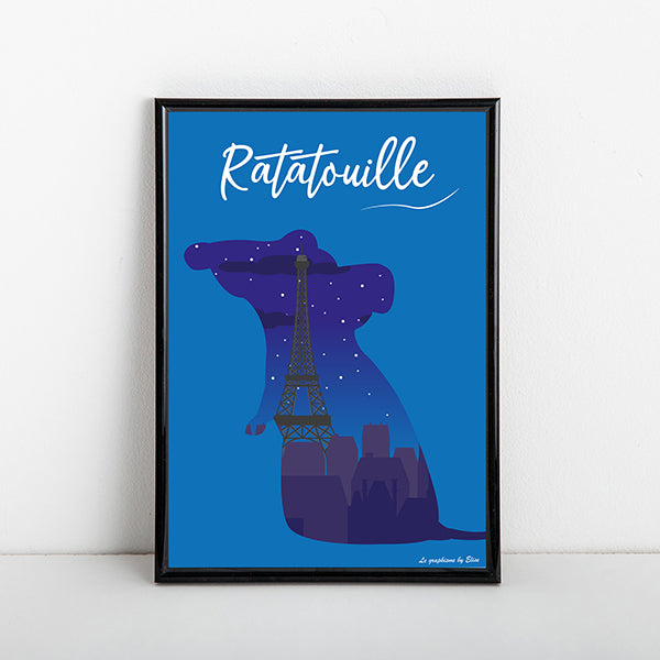 Illustration Ratatouille / Poster