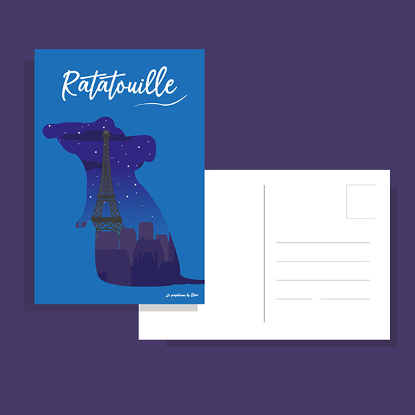 Illustration Ratatouille / Poster