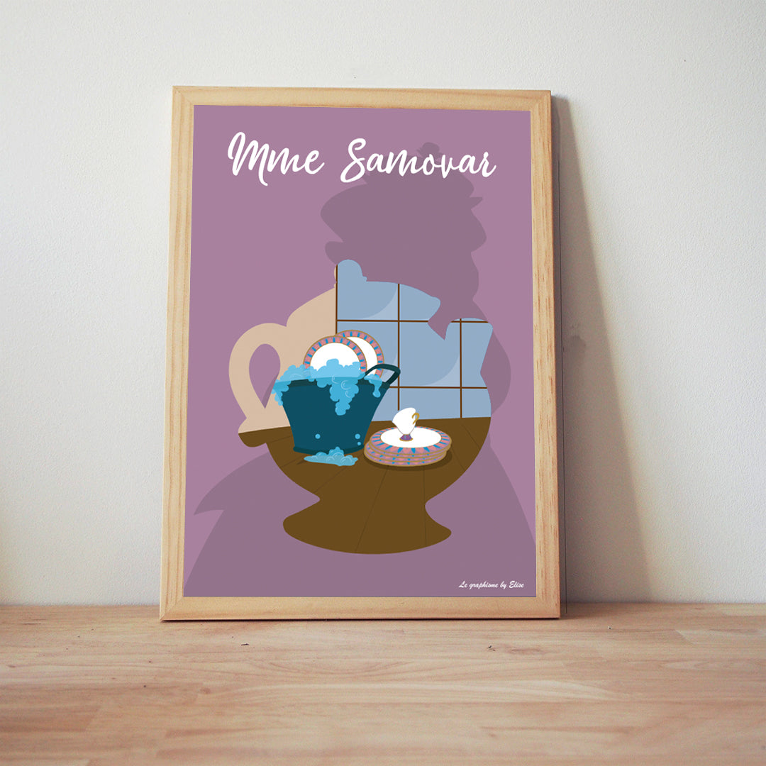 Illustration Mme Samovar / Poster
