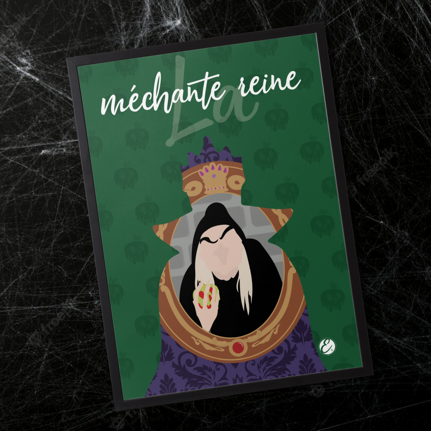 Illustration La méchante reine / Poster