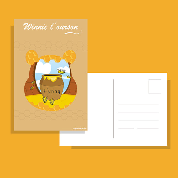 Illustration Winnie l'ourson / Poster