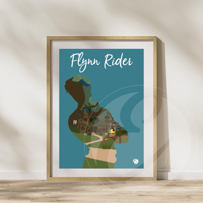 Illustration Flynn Rider  / Poster