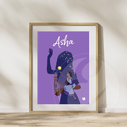 Illustration Asha / Poster