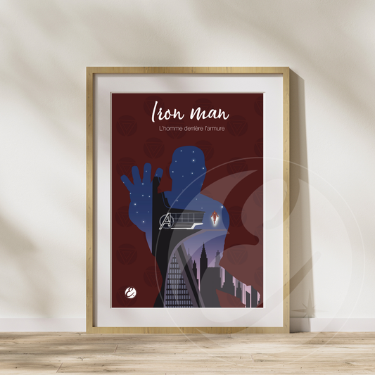 Illustration Iron man / Poster