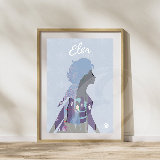 Illustration Elsa / Poster