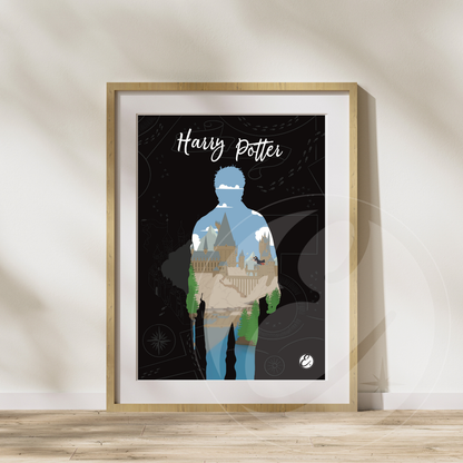 Illustration Harry Potter / Poster
