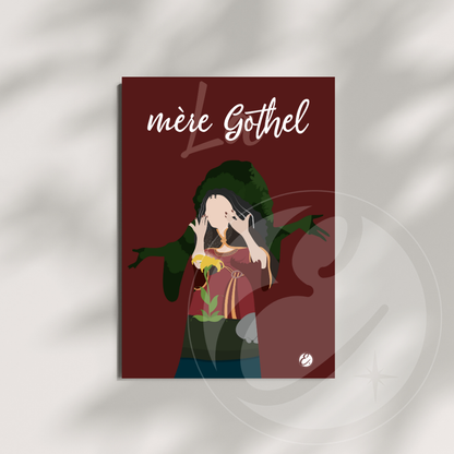 Illustration Mère Gothel / Poster