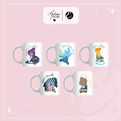 Mug inspirée de l'univers Disney / Collaboration Madame Machine x Le Graphisme by Élise