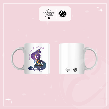 Mug inspirée de l'univers Disney / Collaboration Madame Machine x Le Graphisme by Élise