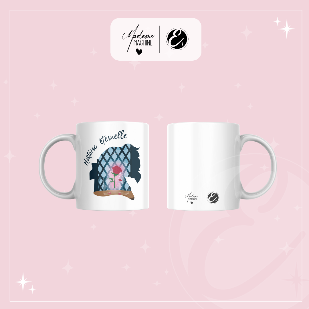 Mug inspirée de l'univers Disney / Collaboration Madame Machine x Le Graphisme by Élise