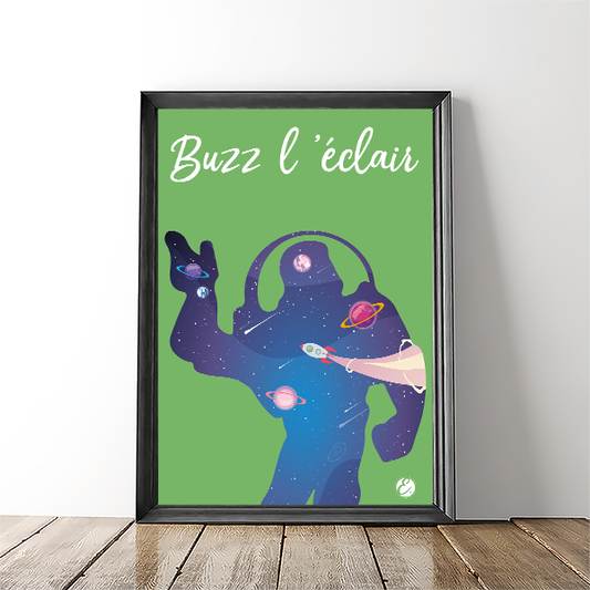 Illustration Buzz l'éclair / Poster
