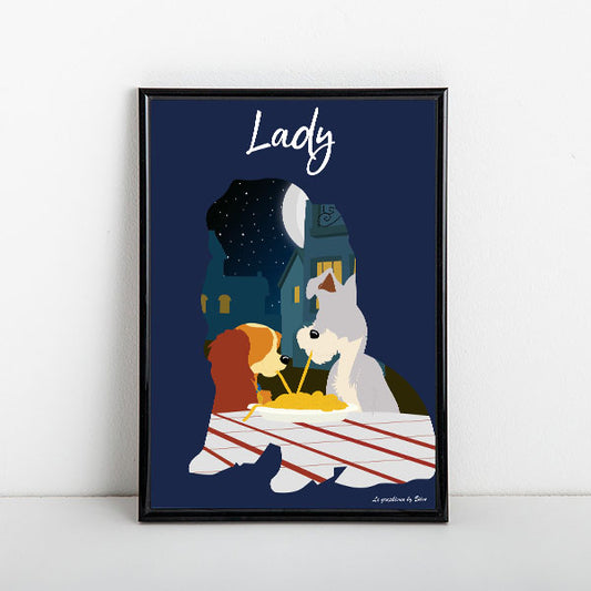 Illustration Lady / Poster