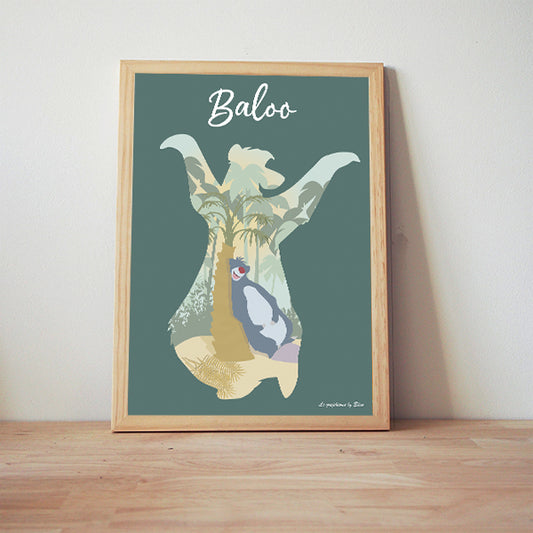 Illustration Baloo / Poster