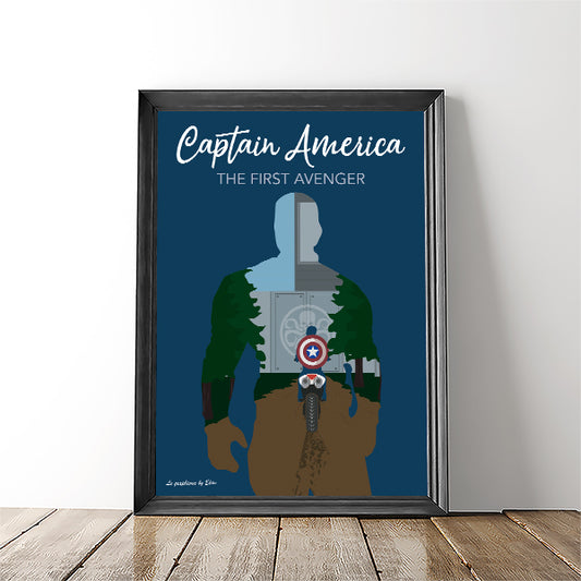 Illustration Captain America / Poster
