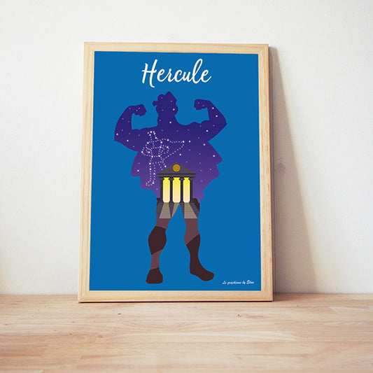 Illustration Hercule / Poster