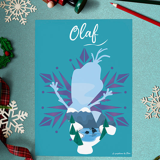 Illustration Olaf / Poster