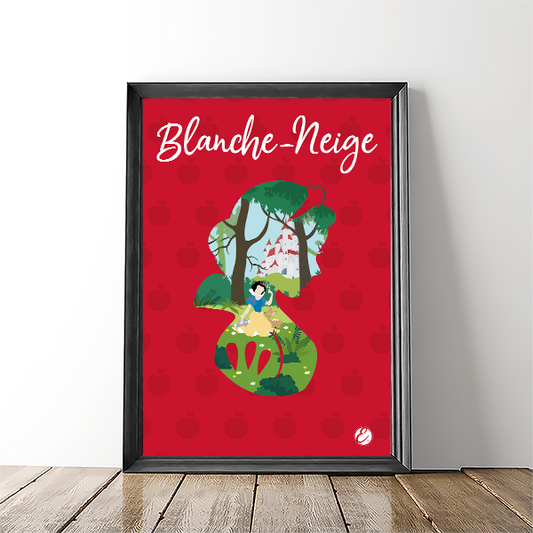 Illustration Blanche-Neige / Poster