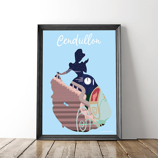 Illustration Cendrillon / Poster