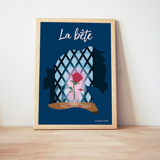 Illustration La bête / Poster