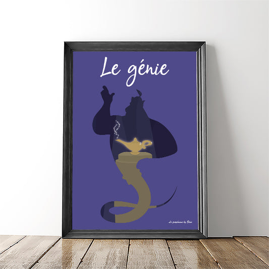 Illustration Le génie / Poster