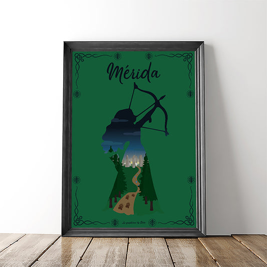 Illustration Mérida / Poster