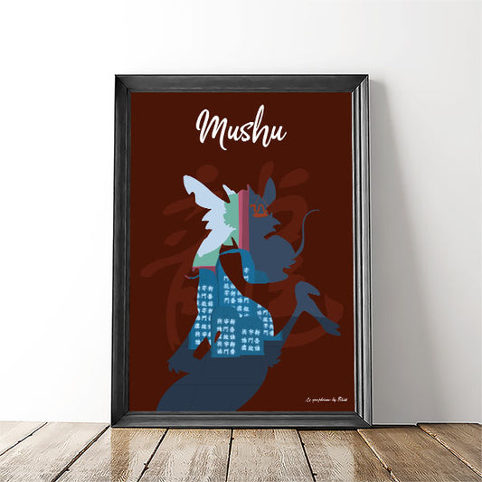 Illustration Mushu / Poster