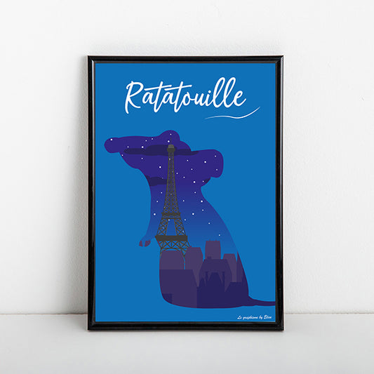 Illustration Ratatouille / Poster