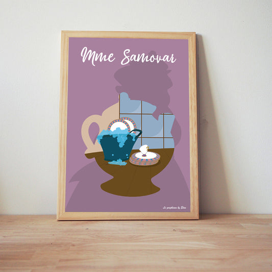 Illustration Mme Samovar / Poster
