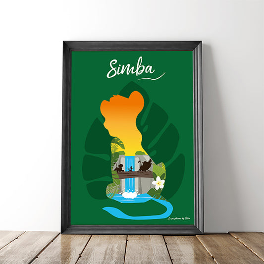 Illustration Simba / Poster