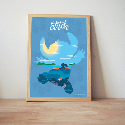 Illustration Stitch / Poster
