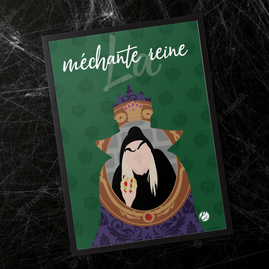 Illustration La méchante reine / Poster
